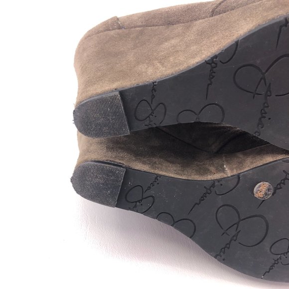 Jessica Simpson Catcher Wedge Booties 8M - Picture 11 of 12